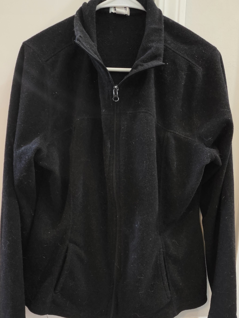 *Old Navy Black Full-Zip Fleece Jacket